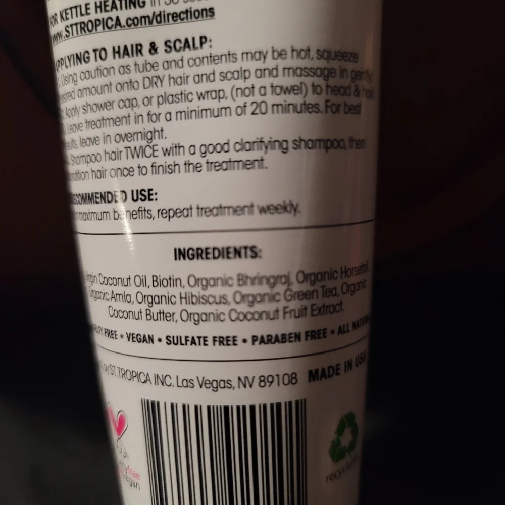 ST. TROPICA GODDESS HAIR OIL MASK! - Picture 4 of 7